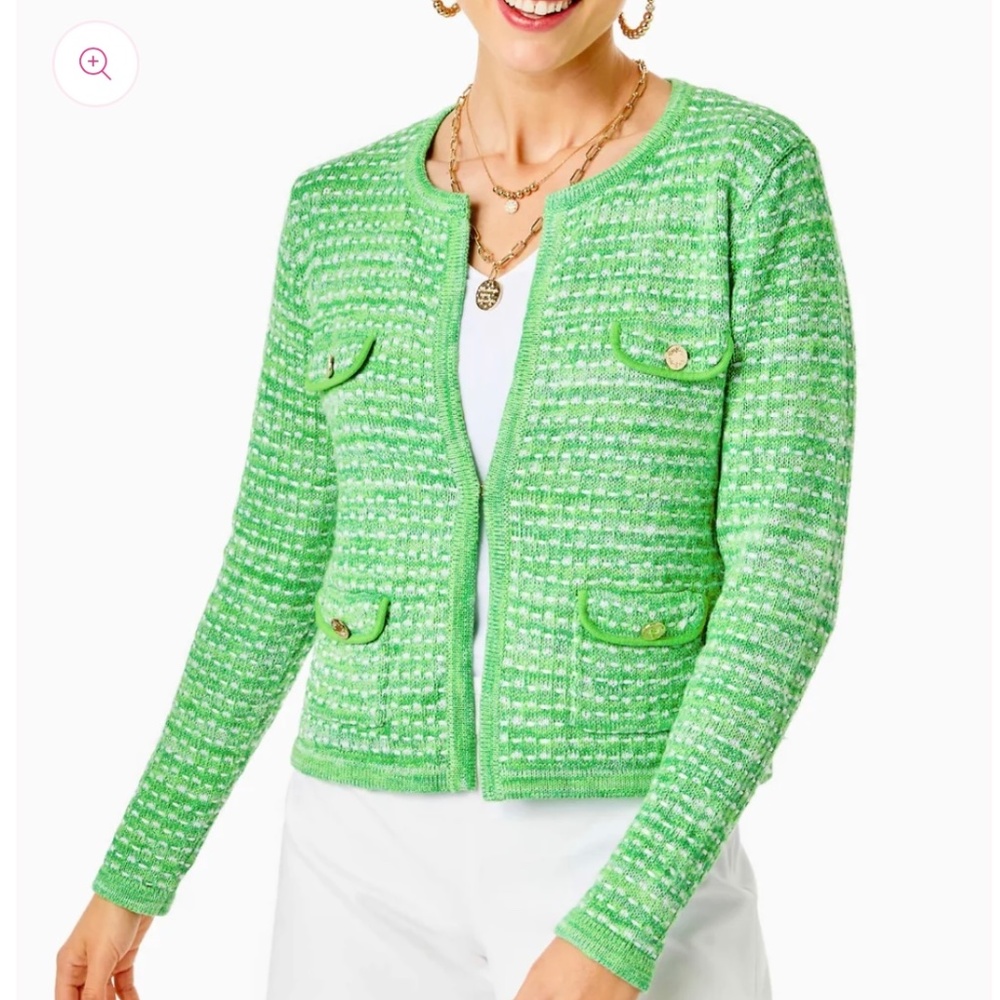 Lilly Pulitzer Kienna Cardigan in Green